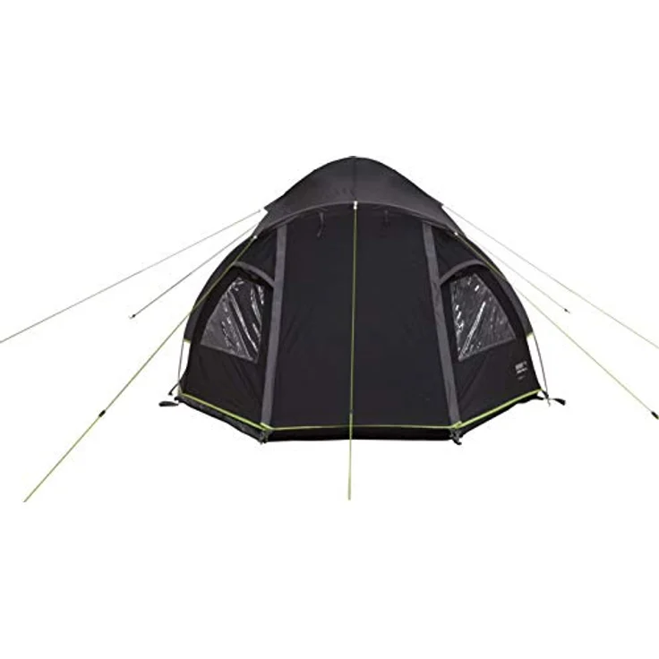 High Peak Talos 3, Kuppelzelt für 3 Personen, 4.75 kg, wetterfest mit Vario Vent Control System und reflektierenden Abspannschlaufen – Bild 4