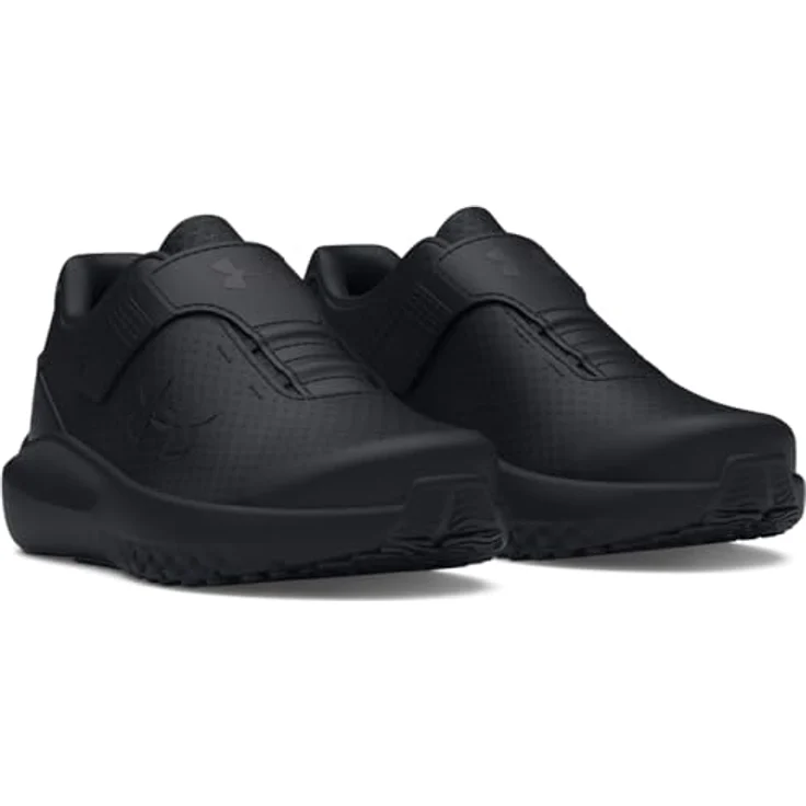 Under Armour Binf Surge 4 AC Kinderschuhe, Größe 8, leichtes und atmungsaktives Obermaterial, verstellbarer Klettverschluss – Bild 2
