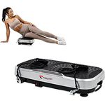 Christopeit Sport Vibro 3000 Vibrationsplatte - 20 Geschwindigkeitsstufen - Muskelaufbau, Koordination, Fettstoffwechsel