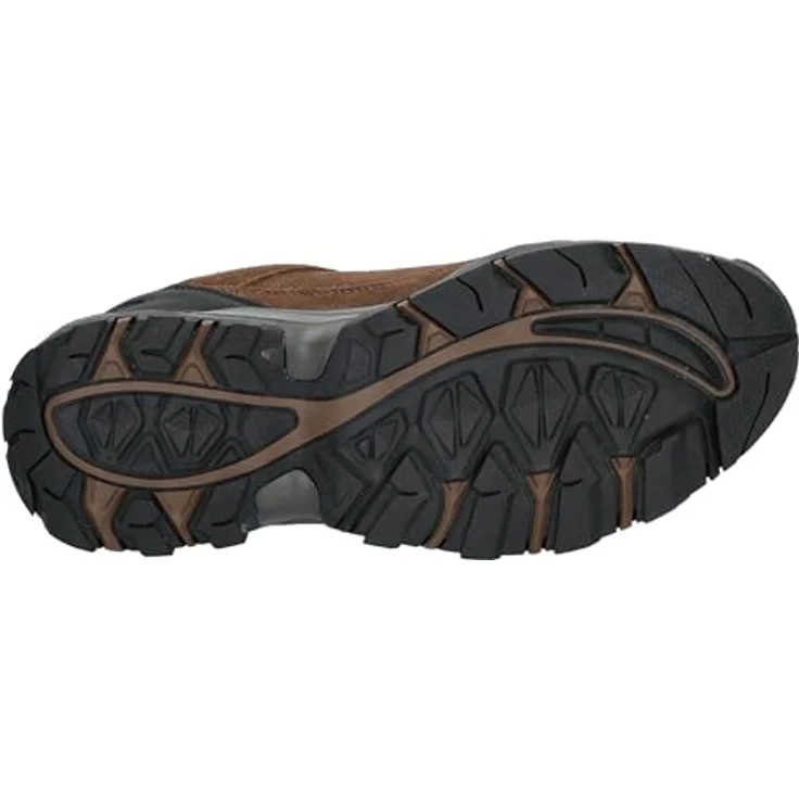 Lico Fairfield Outdoorschuh, Wanderschuh aus Veloursleder in braun/beige, Größe 38, profiliert – Bild 6
