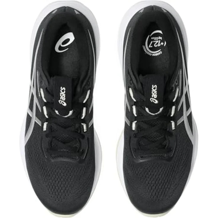 Asics Gel-Cumulus 28, Leichter Laufschuh mit FF BLAST MAX Dämpfung, black/white, Größe: 9.5 – Bild 4