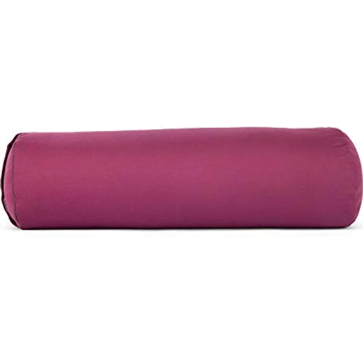 Bodhi Yoga Bolster ECO Kapok, aubergine – Bild 2