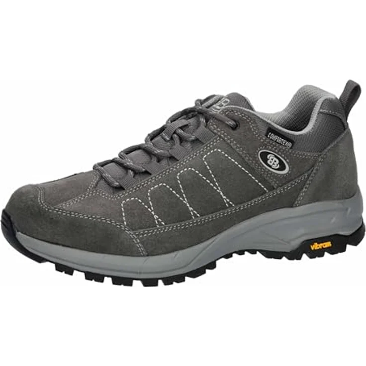 BRÜTTING Mount Adams Low, Outdoorschuh aus Veloursleder mit Comfortex-Klimamembrane, wasserdicht, rutschfeste Vibram-Sohle, Größe 43 – Bild 1