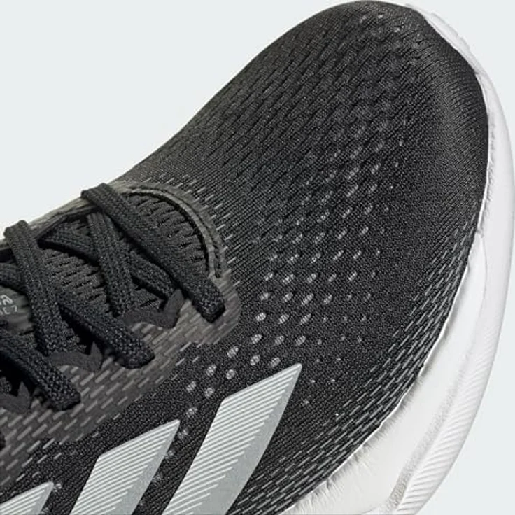 adidas Supernova Stride 2.0, Damen Laufschuhe, Schwarz/Grau, EU 39 1/3, atmungsaktive Materialien, Gummisohle für optimale Traktion – Bild 9