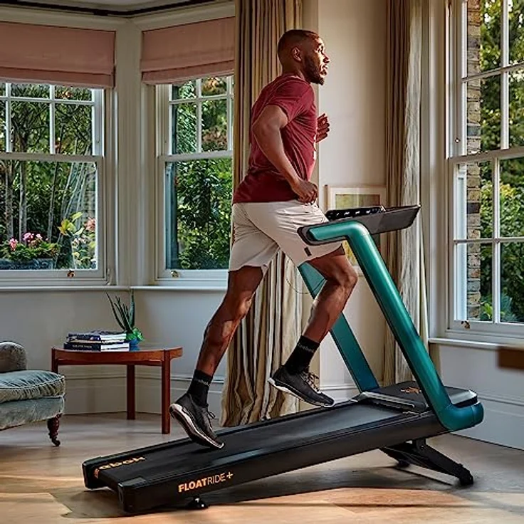 Reebok FR30z Floatride Treadmill, Green - leistungsstarkes Laufband mit 4,0-PS-Ökomotor und 15 Steigungsstufen – Bild 5