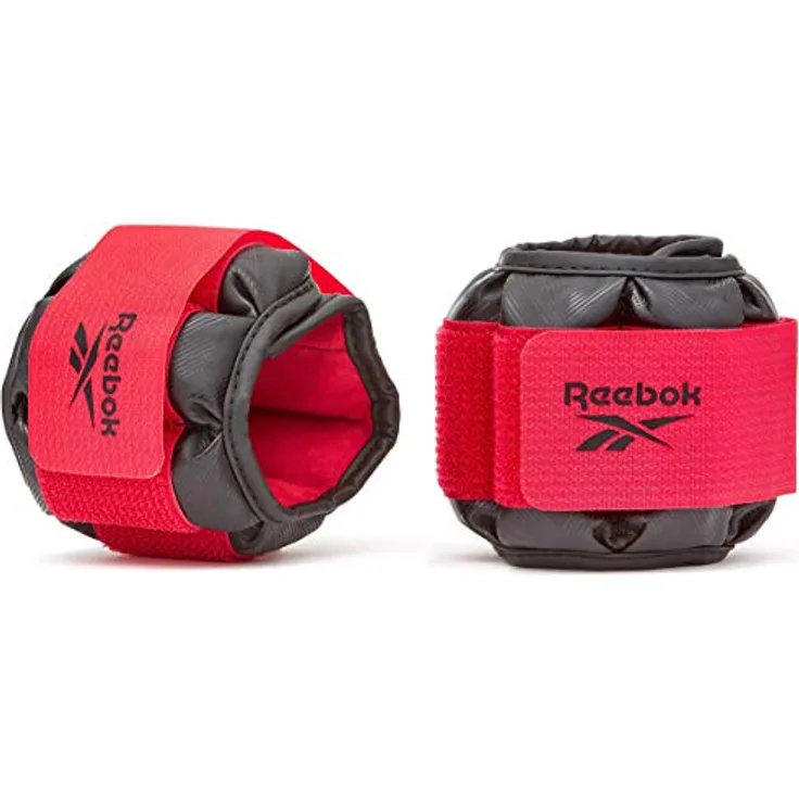 Reebok Unisex Knöchel-/Handgelenk-gewichte - 0,5kg Premium Kn chel Handgelenk Gewichte 0 5kg, Schwarz, 0.5 KG EU