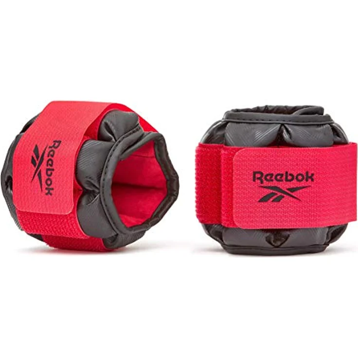 Reebok Unisex Knöchel-/Handgelenk-gewichte - 2,0 Premium Kn chel Handgelenk Gewichte 2 0 kg, Schwarz, KG EU – Bild 1