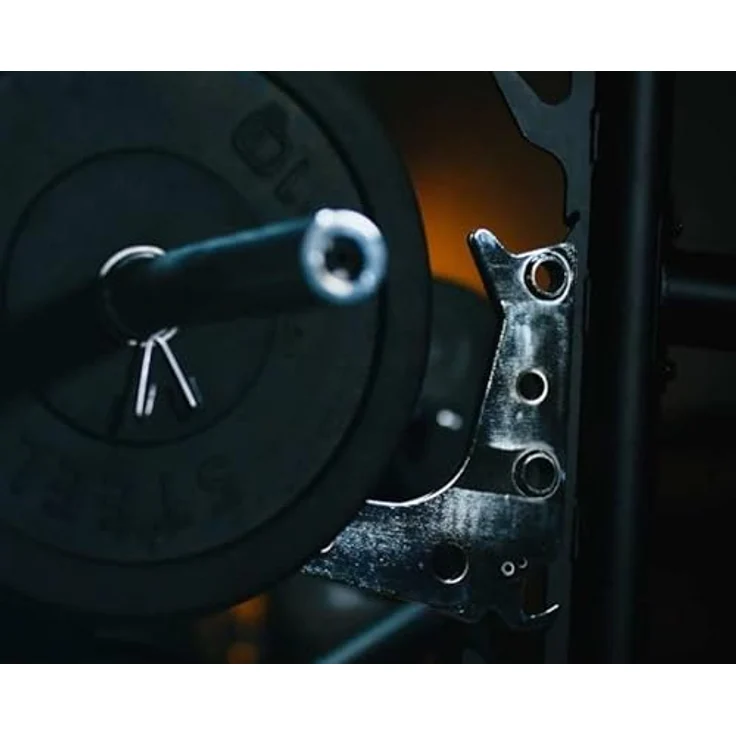 Inspire Squat Rack mit Klimmzugstange und verstellbaren Sicherungen - Schwarzes Kraftsportgerät mit 270 kg Maximallast – Bild 7