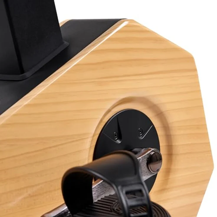 HAMMER Ergometer Spheris 4.0 NorsK, Echtholz-Design, 10 kg Schwungmasse, 10,1″ Touchdisplay, kompatibel mit Kinomap und Zwift, bis 180 kg belastbar – Bild 7