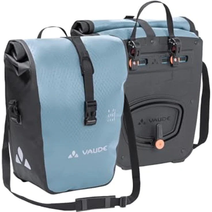 Vaude Aqua Front (Recycled), Velotasche mit 28 l Stauraum, wasserdicht, QMR 2.0 Befestigungssystem – Bild 1
