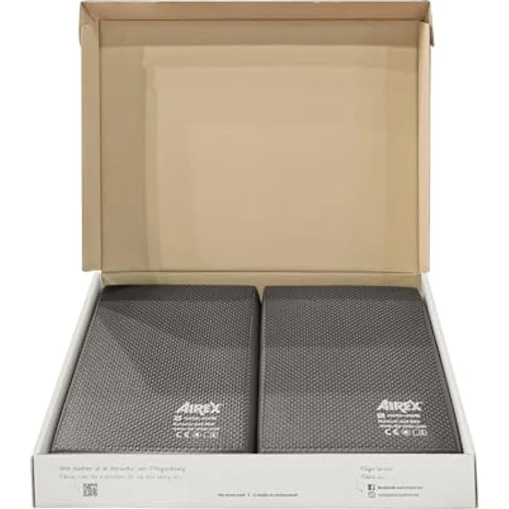 Airex Balance-pad Mini Duo Lava, Balance Trainer für funktionelles Training, transportable, rutschfest, 2er Pack – Bild 3