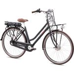 TRETWERK - 28 Zoll E-Bike Damen Pedelec - Sophia schwarz - Elektrofahrrad mit Frontmotor 250W, 36V und 3 Gang Shimano Nexus Nabenschaltung