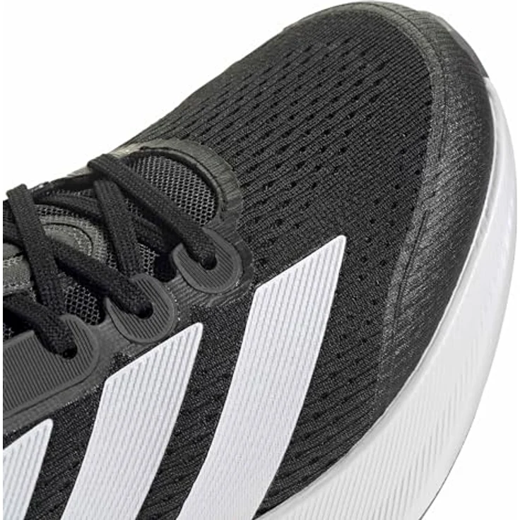 adidas Duramo Speed Laufschuhe, Lightstrike Dämpfung, Core Black/Cloud White/Grey Five, EU 38 – Bild 6