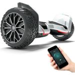 Bluewheel Electromobility HX510 Balance Scooter, 8.5" Vollgummireifen, LED-Scheinwerfer, Bluetooth-Lautsprecher, Sicherheitsmodus für Kinder