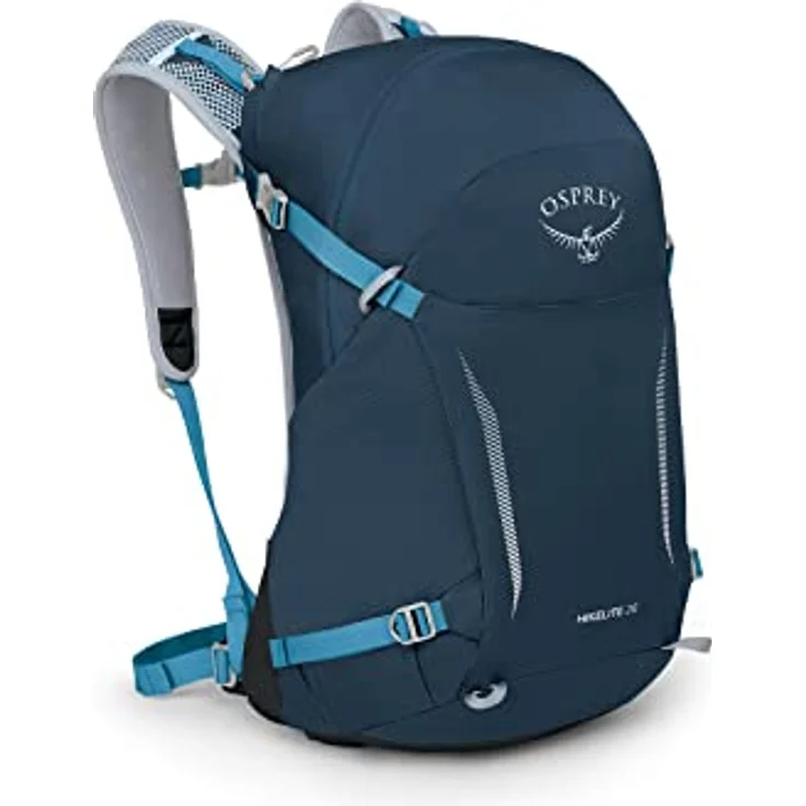 Osprey Hikelite 26 Atlas Blue O/S, Wanderrucksack mit hochwertigen Materialien und extra Komfort – Bild 1