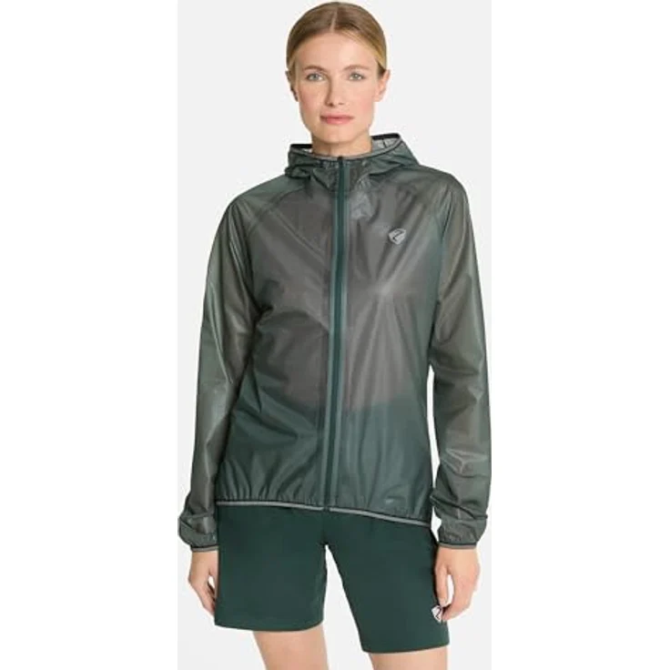 Ziener Natina-z Jacket Lady, wasserdichte Skijacke mit AQUASHIELD® Membran, dunkler Dschungel, Größe 36 – Bild 3