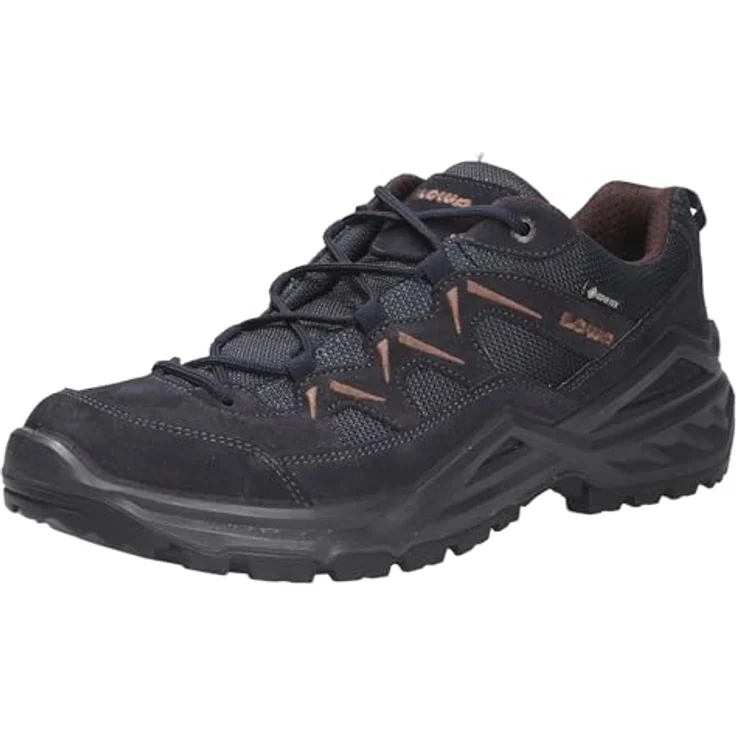 Lowa SIRKOS EVO GORE-TEX LO, wasserdichter Wanderschuh mit atmungsaktiver Gore-Tex®-Membran und profilierten Gummi-Sohlen – Bild 1