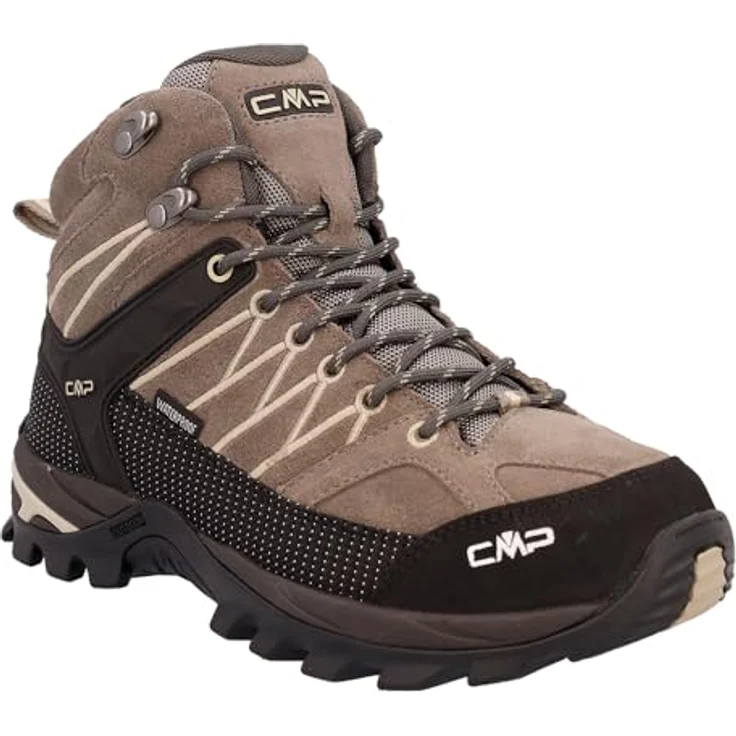CMP RIGEL MID WMN TREKKING SHOES WP, wasserdichte Wanderschuhe mit FullOn GRIP-Sohle und hoher Dämpfung – Bild 5