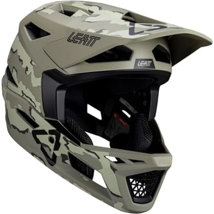 Leatt Helmet MTB Gravity 4.0 Desert S, Allzweck-Fahrradhelm mit 360° Turbine Technologie, optimaler Belüftung und Fidlock Magnetverschluss-System – Bild 5