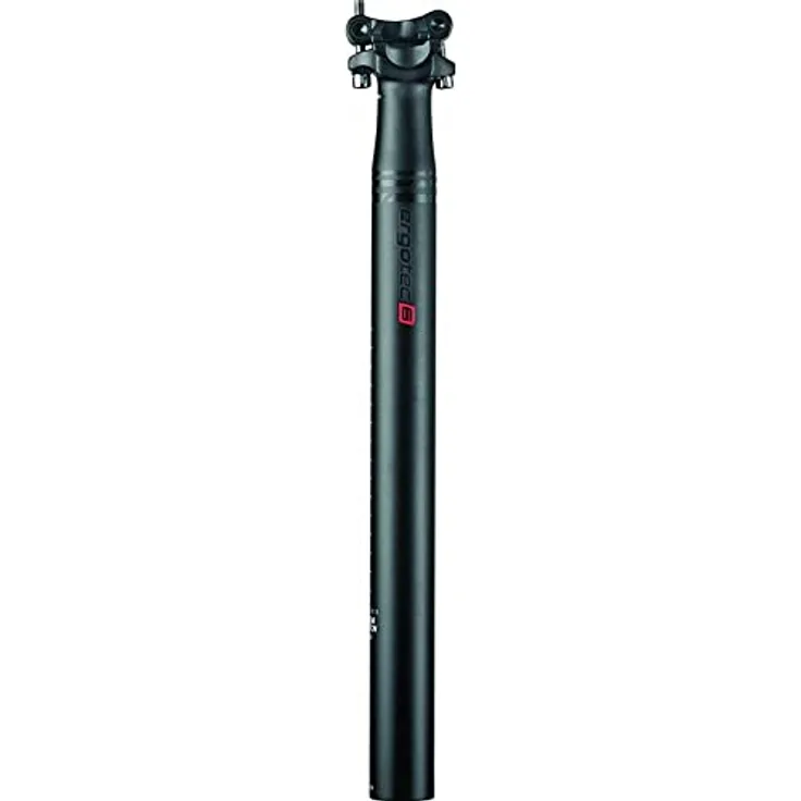 Ergotec Skalar XXL Patentsattelstütze, Aluminium 6061 T6, schwarz, Ø 34.9 mm, 400 mm, e-Bike ready