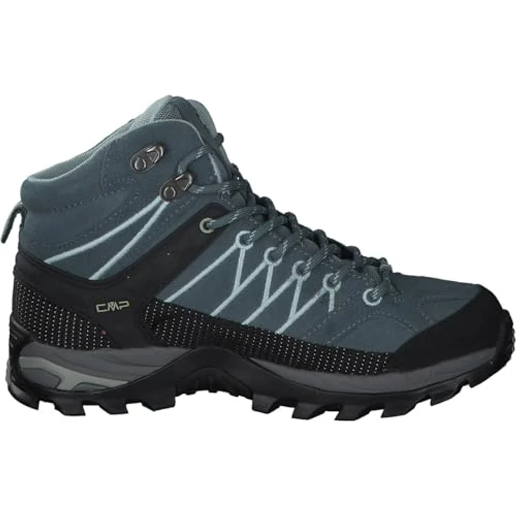 CMP Campagnolo Damen Wanderschuhe, wasserdicht, Gummisohle, Größe 36, Grün – Bild 4