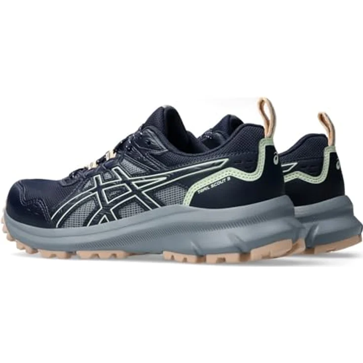 Asics Trail Scout 3 1012B516404, Wanderschuhe mit stark profiliertem Grip, Größe 39.5, midnight-whisper green – Bild 5