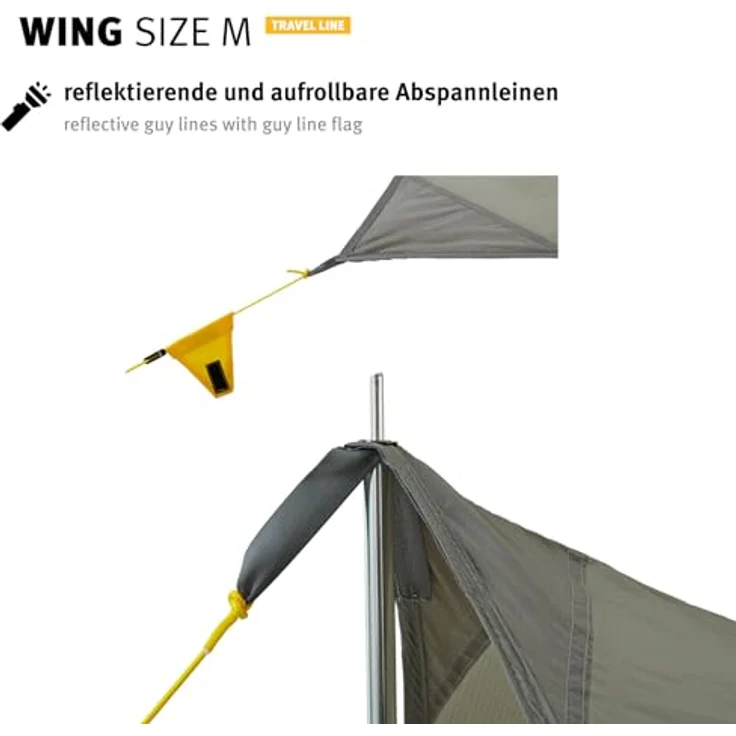 Wechsel Tarp, praktisches Zelt für wettergeschützten Außenbereich, 0.96 kg – Bild 6