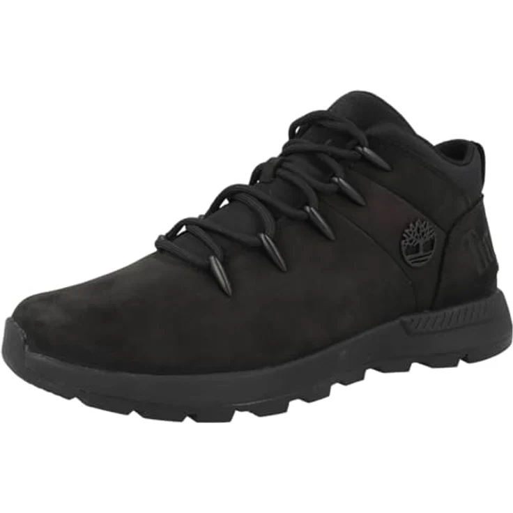 Timberland Schnürboots Sprint Trekker Herren, Wanderschuhe aus robustem Leder, grau – Bild 4