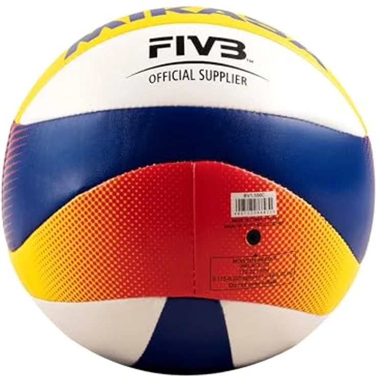 Mikasa BV1.550C, Beach-Minivolleyball für Techniktraining und Freizeit, bunt – Bild 5