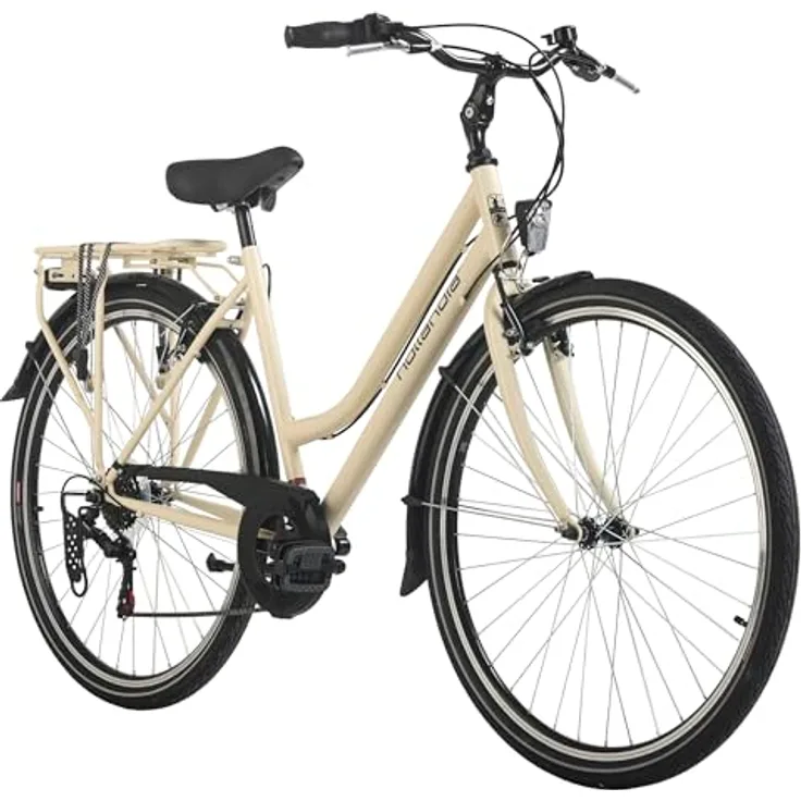 HOLLANDIA Hollandrad Damen 28" City Next RH 50 cm 6 Gänge in Beige