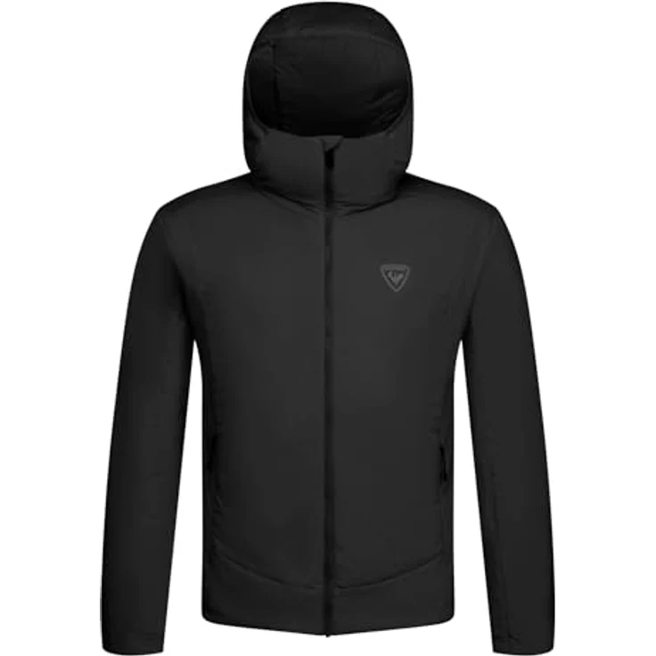 Rossignol Opside Hoodie Jacke, Herrenskijacke mit atmungsaktiver Primaloft® Black-Isolierung, schwarz, Größe L – Bild 3