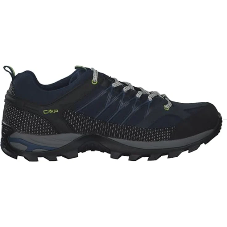 CMP Campagnolo Rigel LOW WP, Herren Wanderschuhe, wasserdicht, atmungsaktiv, Größe 44, blau – Bild 4