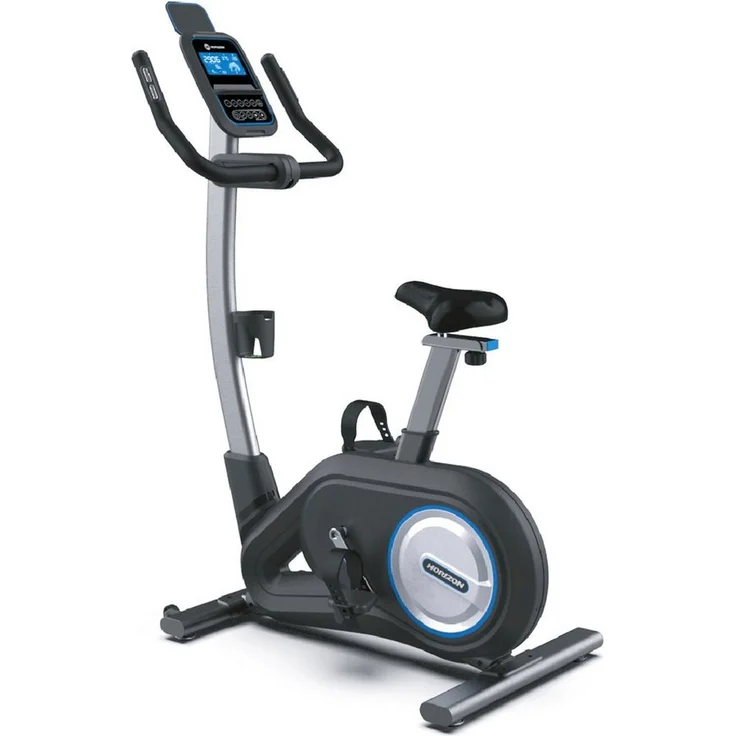 Horizon Fitness Heimtrainer Paros 3.0, Ergometer mit verstellbarem Sattel und Bluetooth-Verbindung