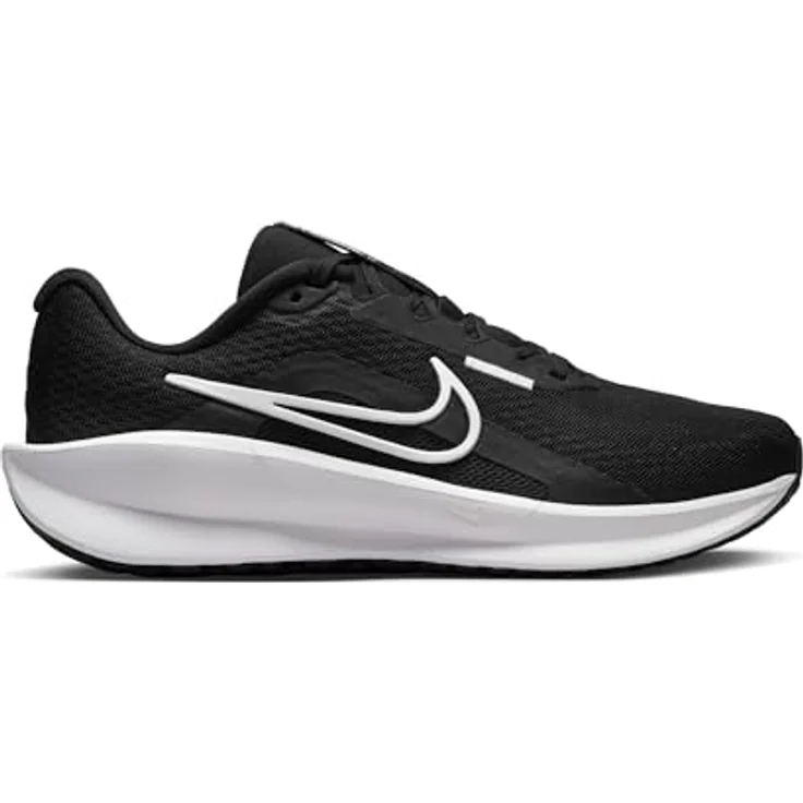 Nike Downshifter 13, Laufschuhe mit atmungsaktivem Sandwich-Mesh und nachhaltiger Dämpfung, schwarz – Bild 7