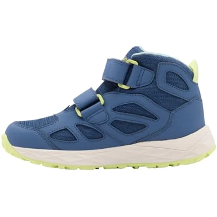 Jack Wolfskin WOODLAND 2 TEXAPORE MID VC K, Wasserdichter Wanderschuh mit Klettverschluss und profilierter Gummi-Sohle – Bild 1