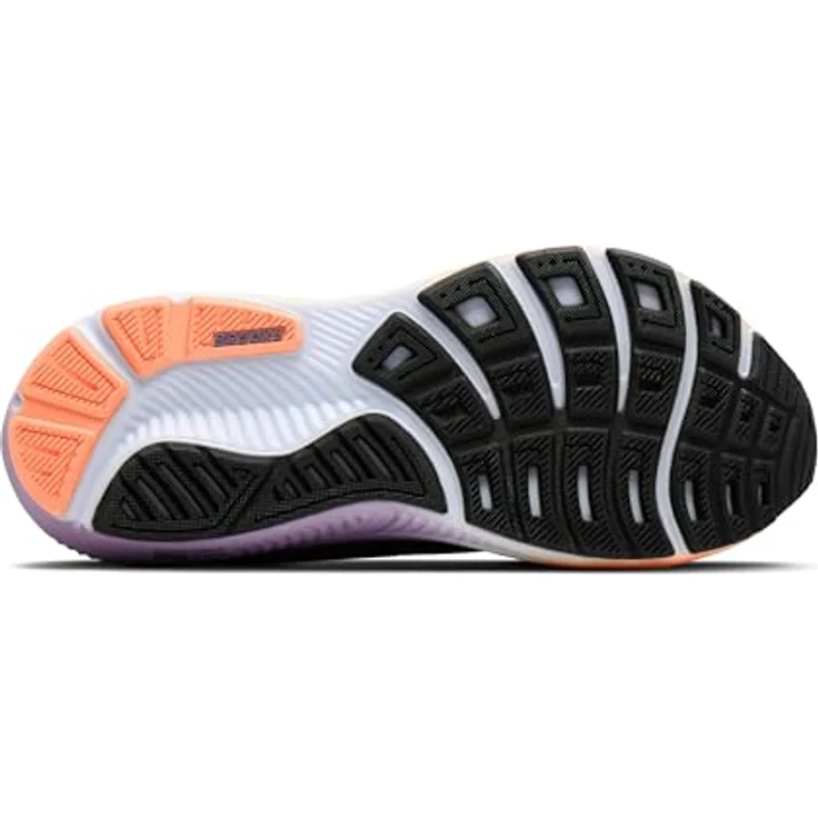 Brooks Laufschuhe 1204821B080 für Damen, Größe 37.5 EU, Black/Mulled Grape/Peach, Air Mesh und Synthetik – Bild 7