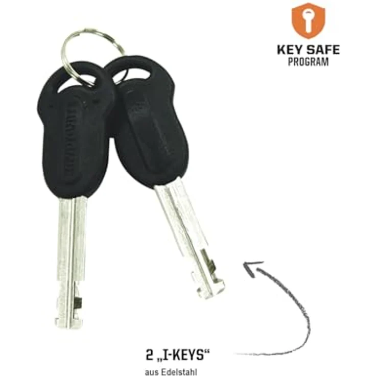 Kryptonite Mini-7, Bügelschloss mit 13 mm gehärtetem Bügel und FlexFrame Halterung, hohe Sicherheit – Bild 4