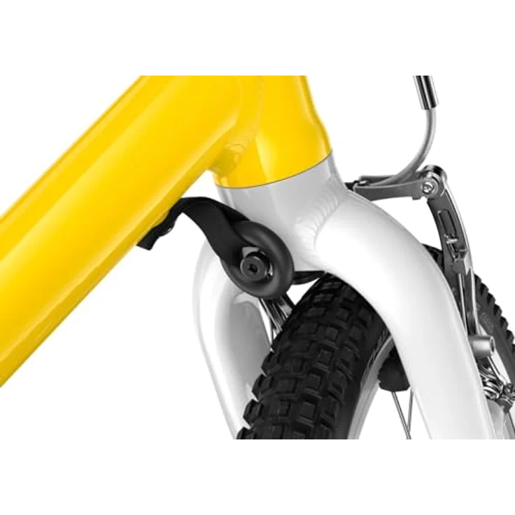 woom Go 3, 16-Zoll Kindervelo für Kinder (4-6 Jahre), ultraleicht mit grüner Hinterradbremse und ergonomischem Sattel – Bild 5