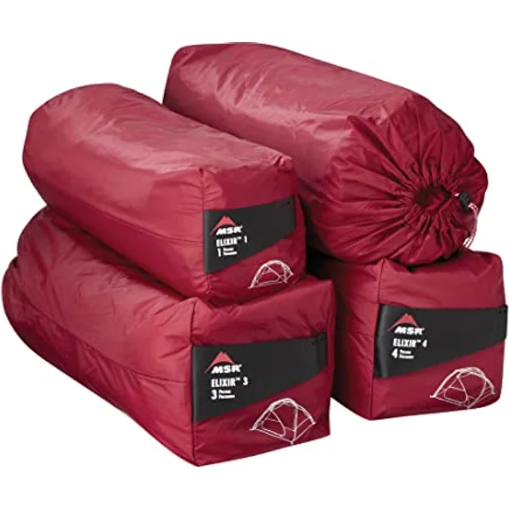 MSR Elixir 3, Kuppelzelt für 3 Personen, 3.70 kg, freistehend mit 2 Apsiden und integrierten Ablagen – Bild 10