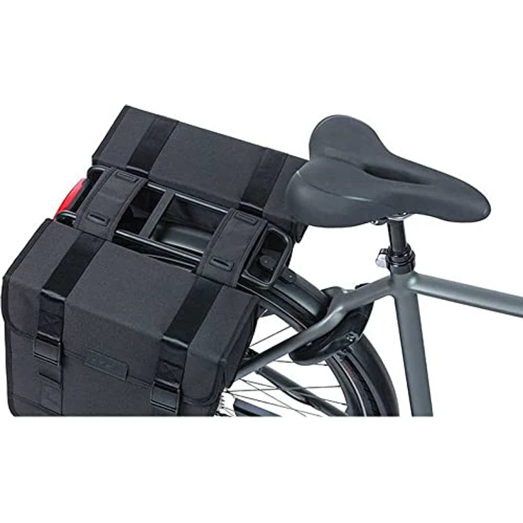 Basil Double Bicycle Bag Tour Black - 28 Liter – Bild 9