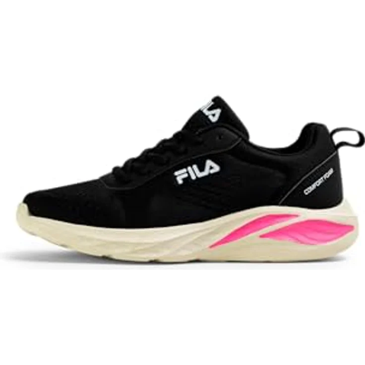Fila SPECTRIS WMN, Damen Sportschuh in Schwarz mit Pink, Komfort-Schaum, herausnehmbar und EVA-Dämpfung – Bild 1