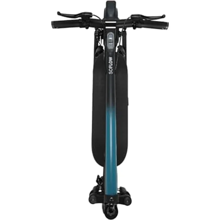soflow E-Scooter SO4 Pro GT, 500 W Motor (Peak 800 W), Hydraulische Doppelfederung vorne, Pneumatische Federung hinten, bis zu 100 km Reichweite, IP65 wetterfest, inkl. Ladegerät und Bedienungsanleitung – Bild 4