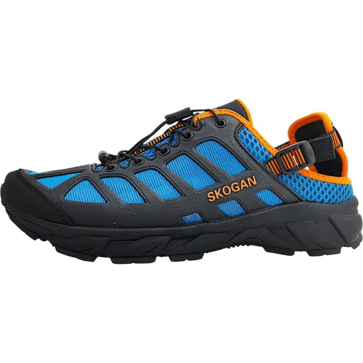 Skogan Saletaan 5024-441, Wandersandale mit robuster Sohle und atmungsaktiven Materialien, royalblau