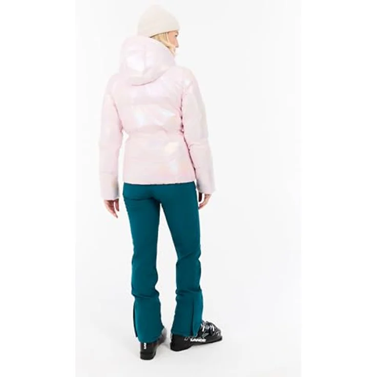Protest Leola Schneejacke, 10.000 mm wasserabweisend, atmungsaktiv, rosa, Größe L für Damen – Bild 6