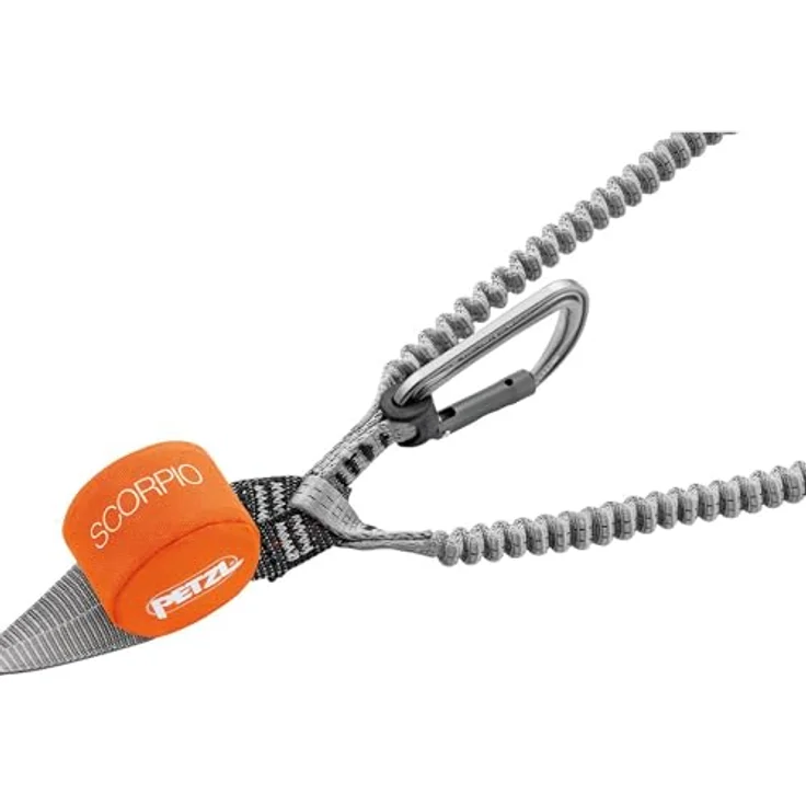 PETZL Klettersteigset Scorpio Eashook, Graues und oranges Set mit innovativem Eashook-System – Bild 4