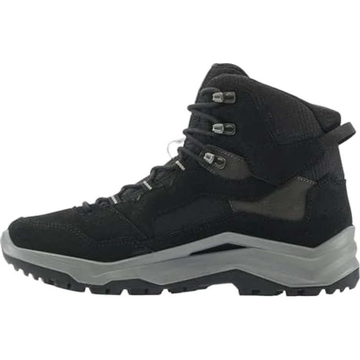 LOWA VENTIERRA GTX MID, Wanderschuhe für Herren, wasserdicht, flexibel, schwarz, Größe 45 EU – Bild 2