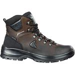 ALBATROS Mont Blanc CTX Mid Trekkingschuh Gr. 39, Gefettetes Leder, abriebfestes Textil, PU-beschichteter Abriebschutz, atmungsaktiv, wasserabweisend, rutschfeste Sohle