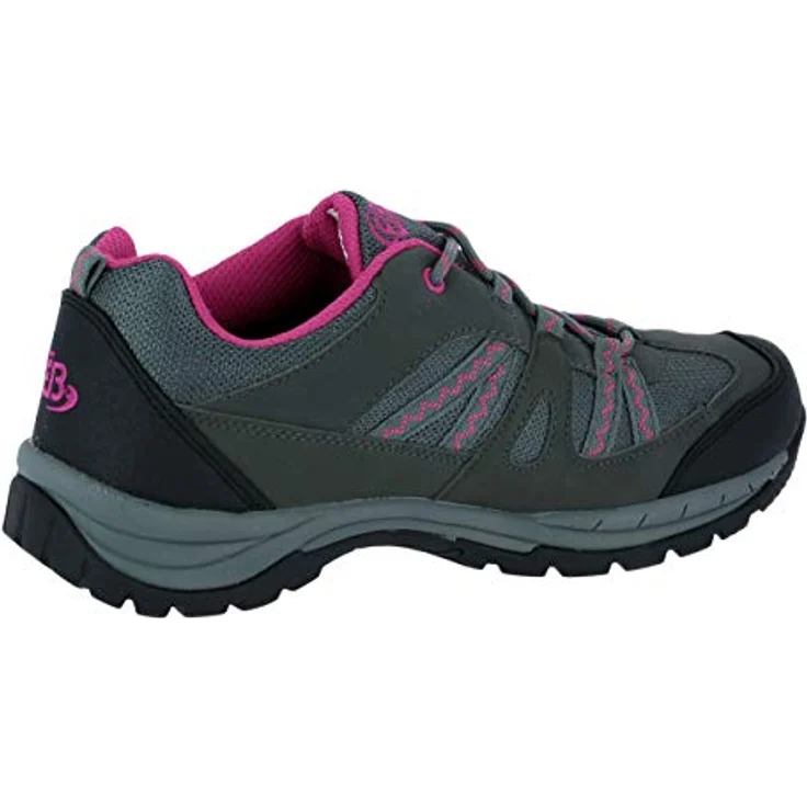 Brütting Fresno, Damen Wanderschuhe aus Nylon mit Wechselfussbett, grau – Bild 4
