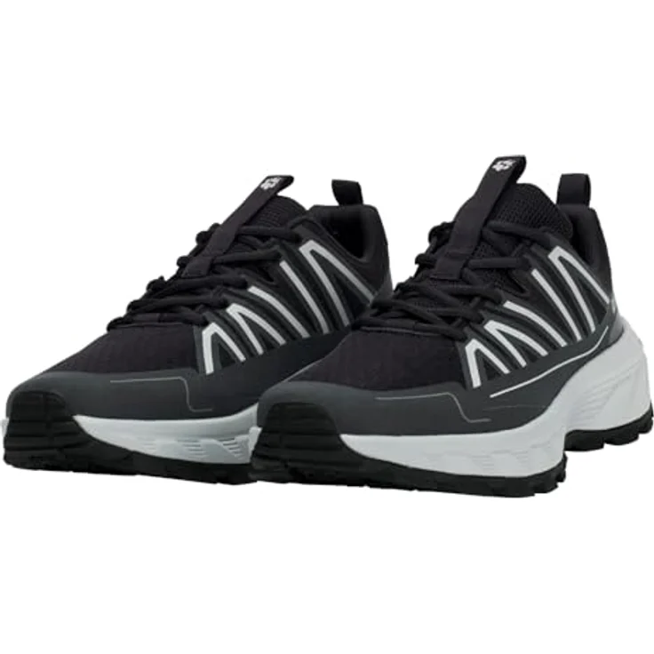 Jack Wolfskin Wild Hike Low M, Herren Wanderschuhe mit TEXARIDE-Technologie für optimalen Grip, Schwarz – Bild 1