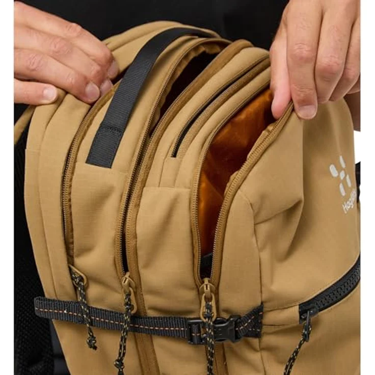 Haglöfs Jarve Multi Wanderrucksack, 33.5 cm x 8 cm x 53.5 cm, 100% Nylon, braun – Bild 8